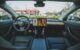 black car interior